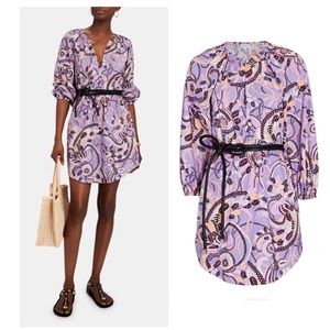 ALC rosana dress with leather belt 0